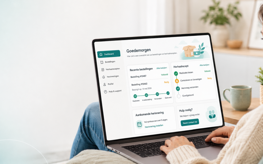 Verbeterd dashboard voor bestellingen & herhaalrecepten